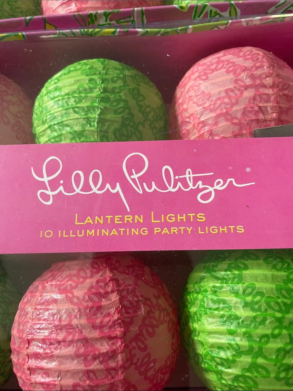 Lilly Pulitzer Lantern Lights